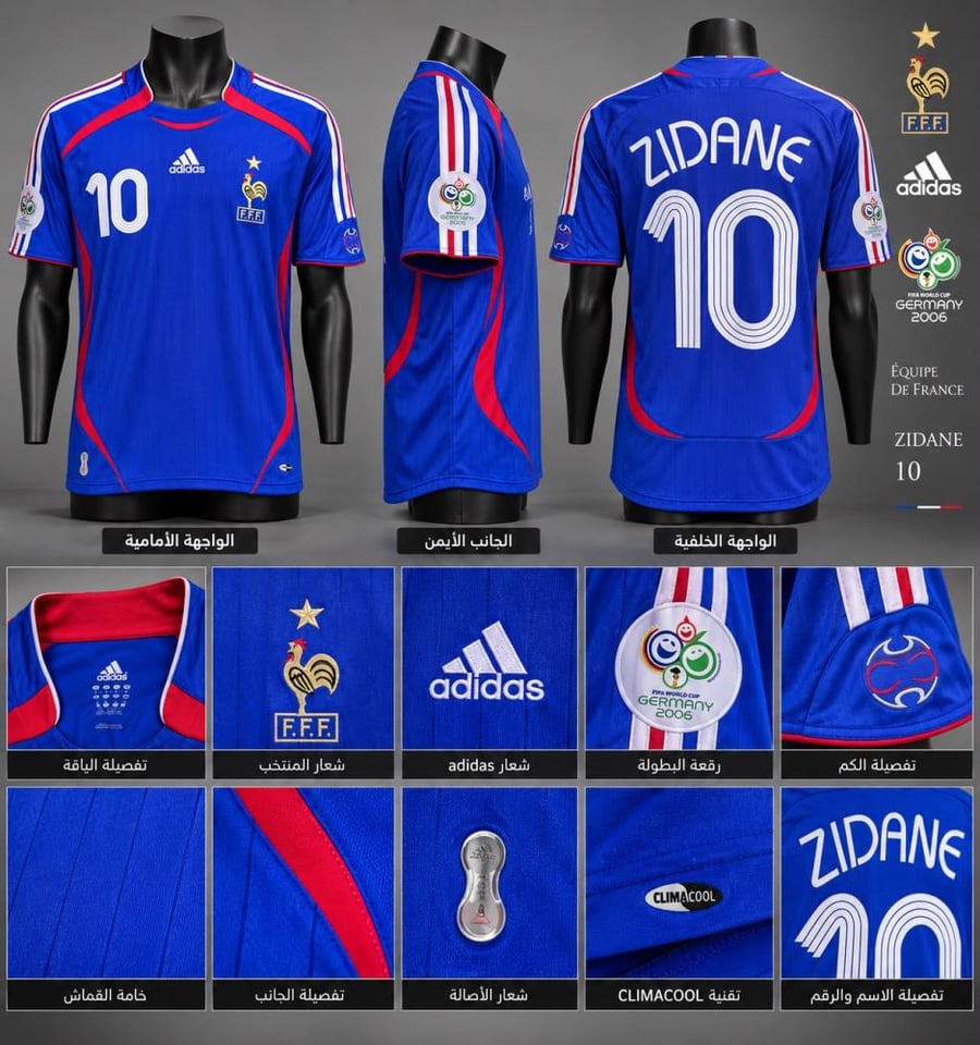 تيشرت فرنسا كلاسيك 2006