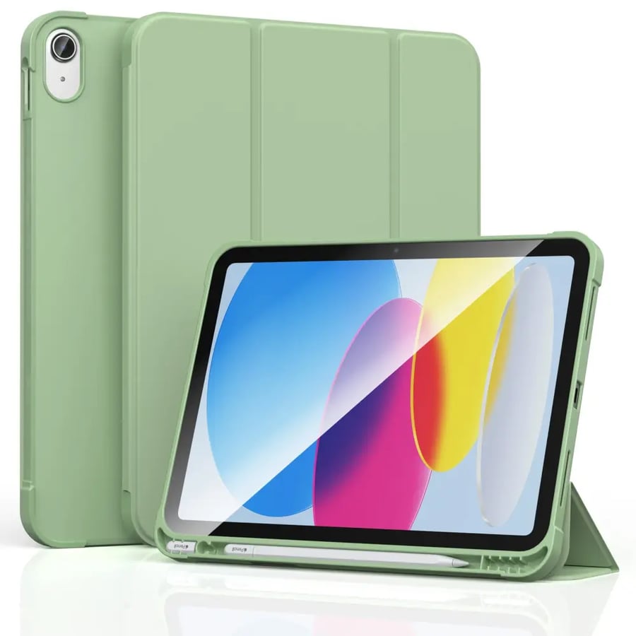 كفر iPad 10th/11th Gen 10.9”-11” مع حامل قلم