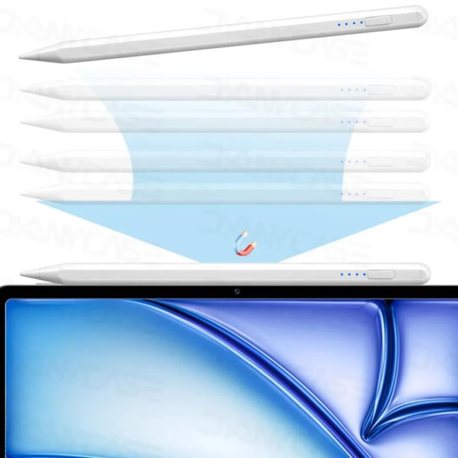 قلم iPad 2024/Pro/Air/Mini مع Palm Rejection