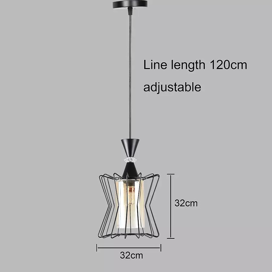 علاقي مفرد اسود E27 1L