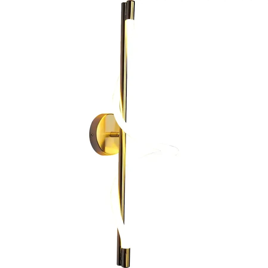 إضاءة ابليك حائط مودرن زيتي لون الانارة اصفر قطر 18 واط 600