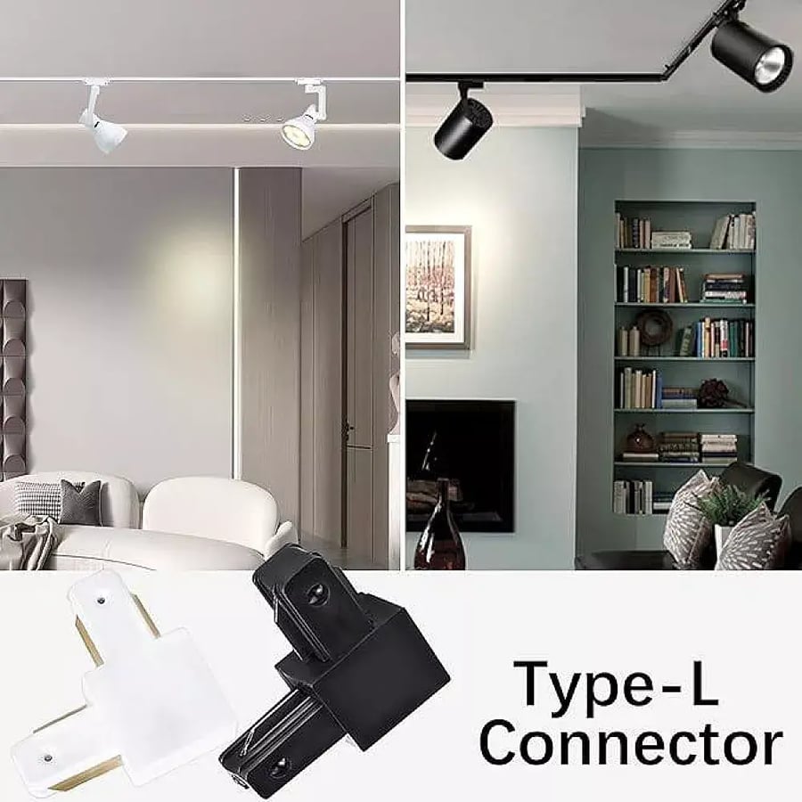 توصيلة بين مجرى زاوية ابيض مباشر 220V لا يحتاج ترنس من فيليب