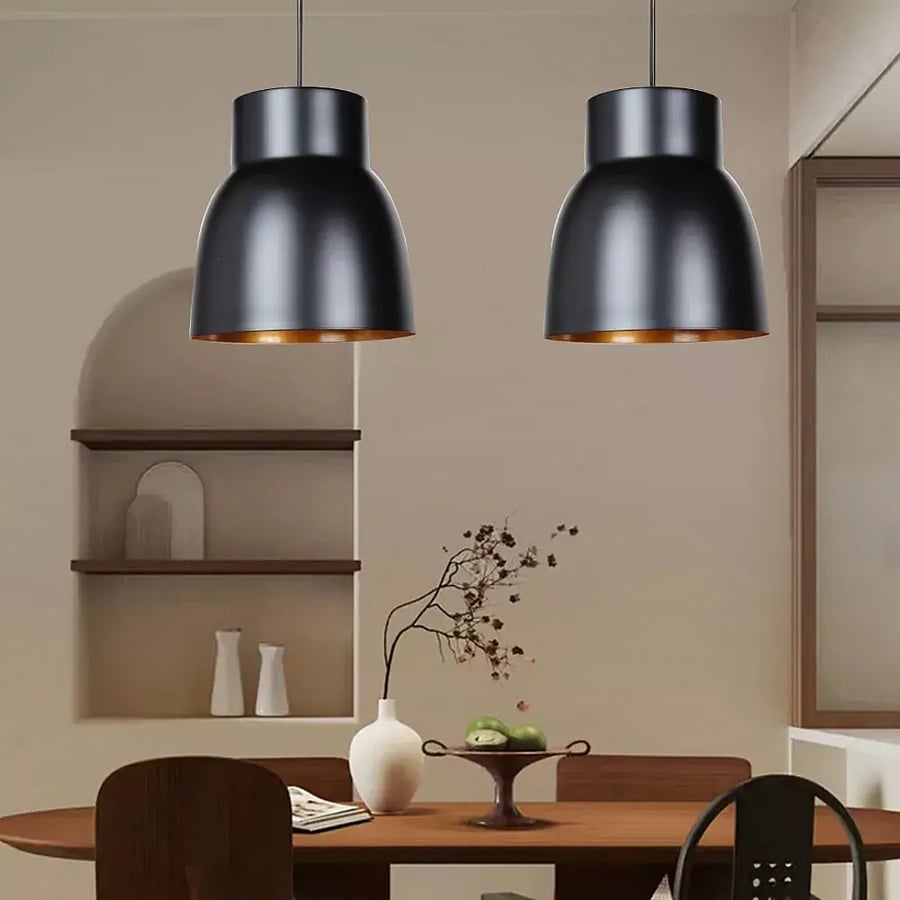 علاقي مودرن M2 اسود ذهبيE27 1