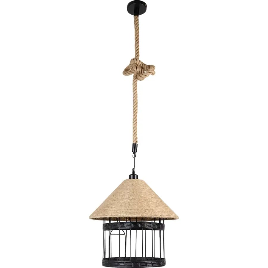 علاقي مودرن اسود E27 1L