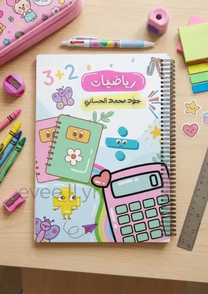 دفتر الرياضيات A5