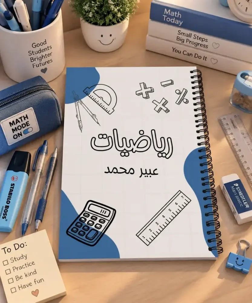 دفتر الرياضيات A5