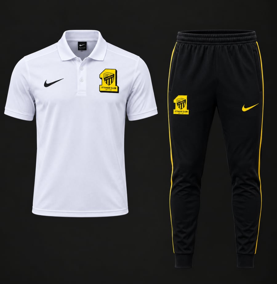 طقم بولو نادي الاتحاد الجديد 2026-2027