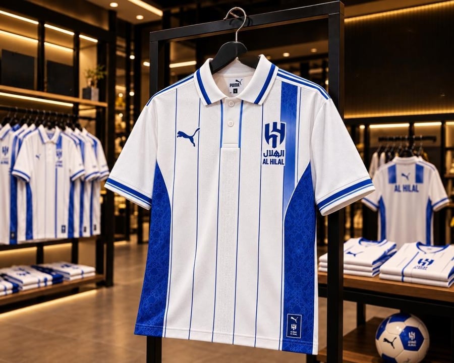 تيشيرت الهلال تصميم خاصه