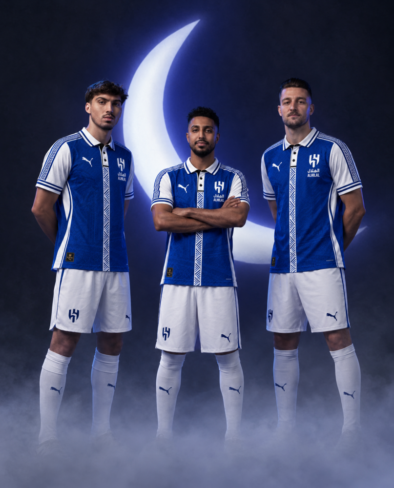 تيشيرت الهلال | تصميم خاص وفخم وأنيق