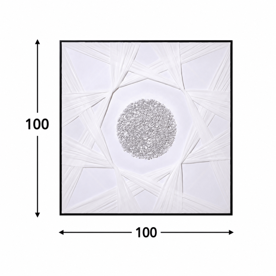 لوحة ديكور راقية مقاس 100 × 100 سم
