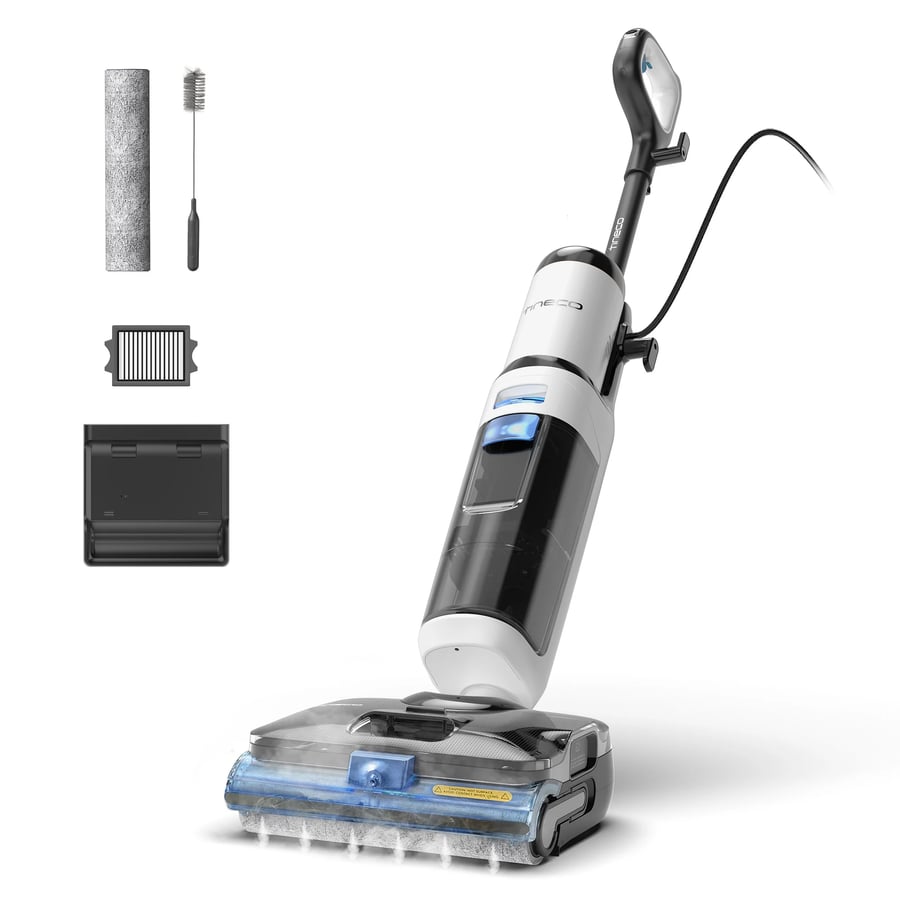 Tineco Floor One S6 Stretch Steam Wet & Dry Vacuum Cleaner – 180° Lay Flat