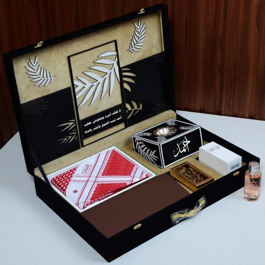 شماغ 2024 من ماركة هشتاغ قطن