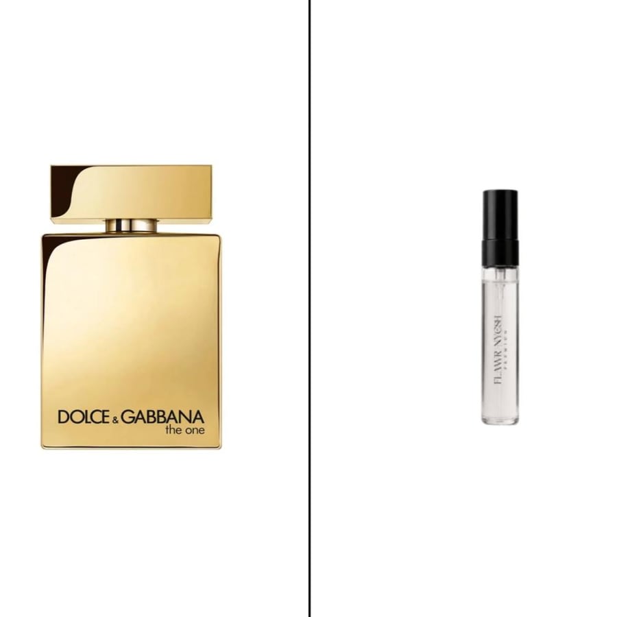 عينة عطر دولتشي آند غابانا ذا وان جولد إنتنس للرجال أو دو بارفيوم Dolce & Gabbana The One for Men Gold Eau de Parfum Intense