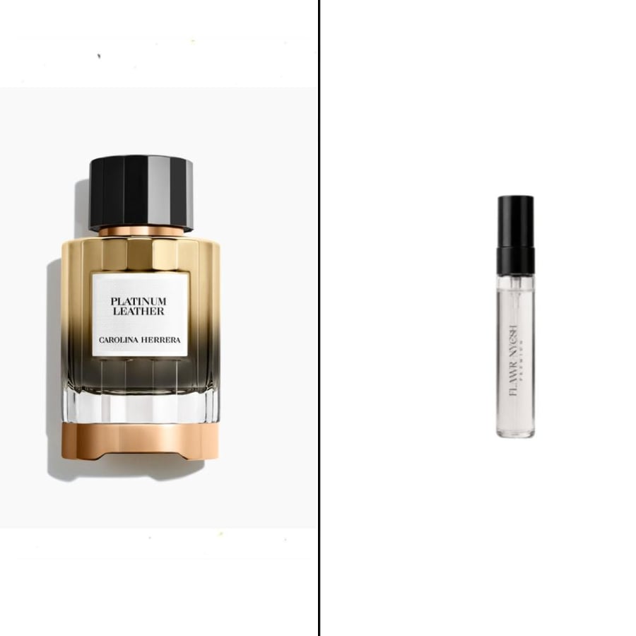 عينة عطر كارولينا هيريرا بلاتينيوم ليذر أو دو بارفيوم Carolina Herrera Platinum Leather EDP Sample