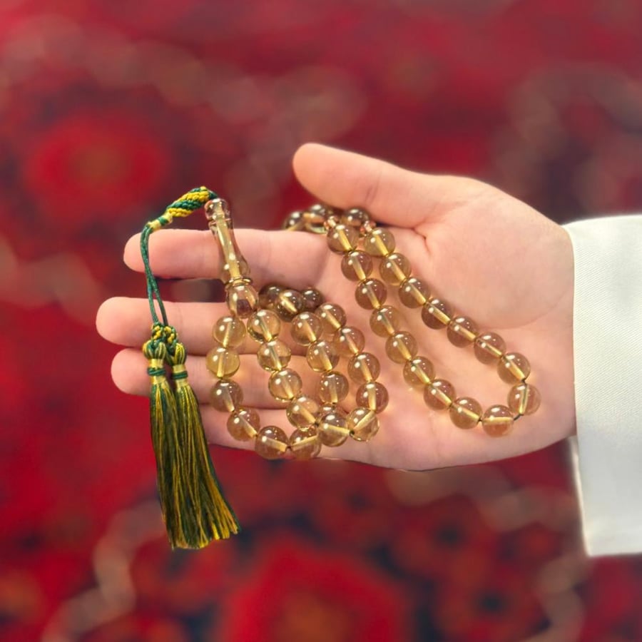 مسباح زعفران زيتي شفاف كركوشة العدد 51
