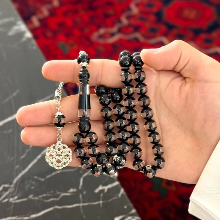 A Belgian Bead Prayer Rope, fast design 51