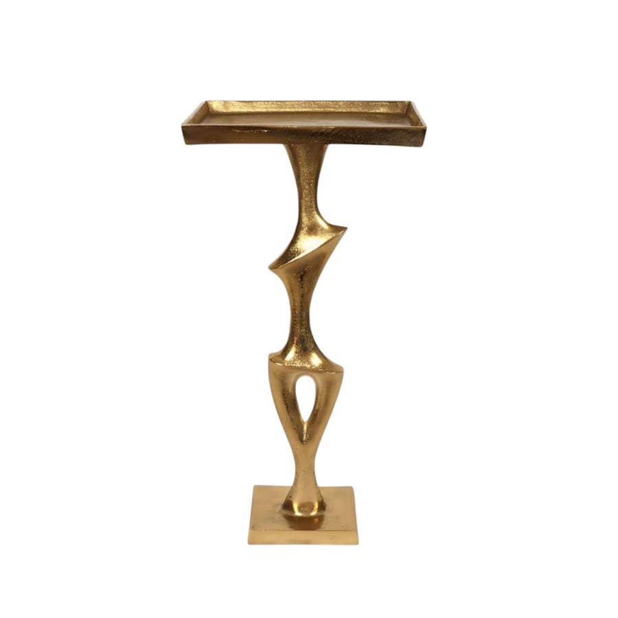 Art Form gold side table with luxurious modern design