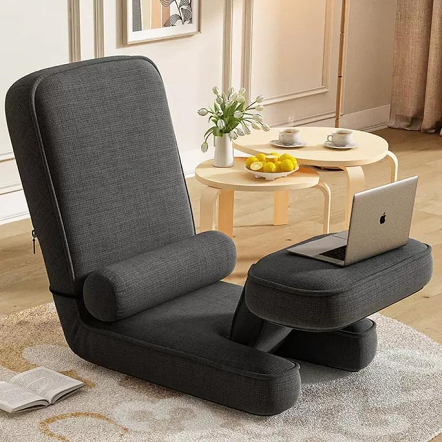 Chair with a movable backrest design