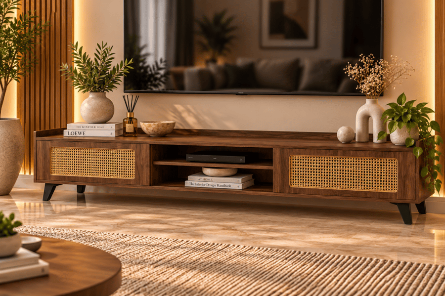 طاولة بلازما بني 200×40×45 سم