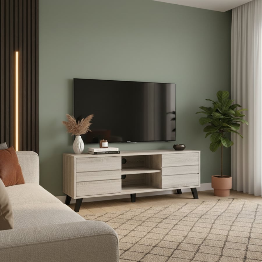 طاولة بلازما مقاس 120x40X47 - تصميم عصري أنيق متوفر بعدة ألوان