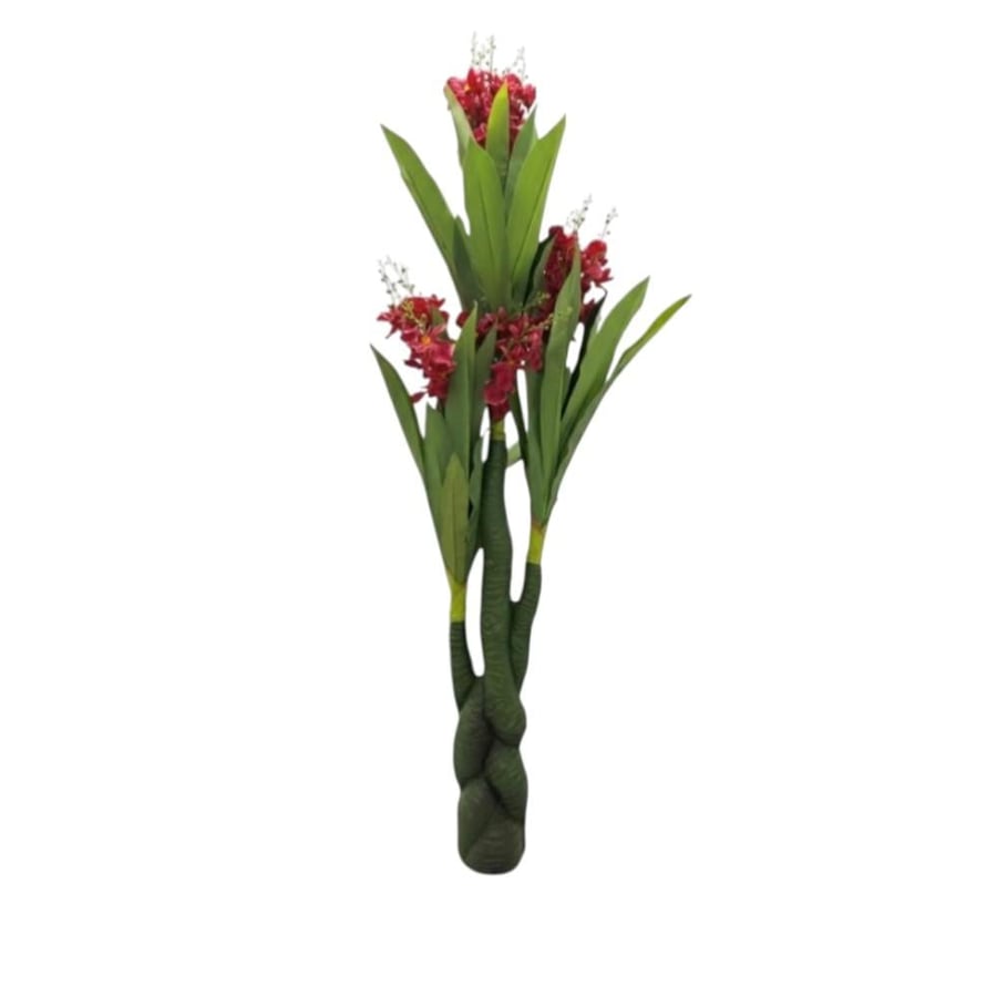 Large artificial red rose tree – adds a touch of luxury and natural beauty to home decor
