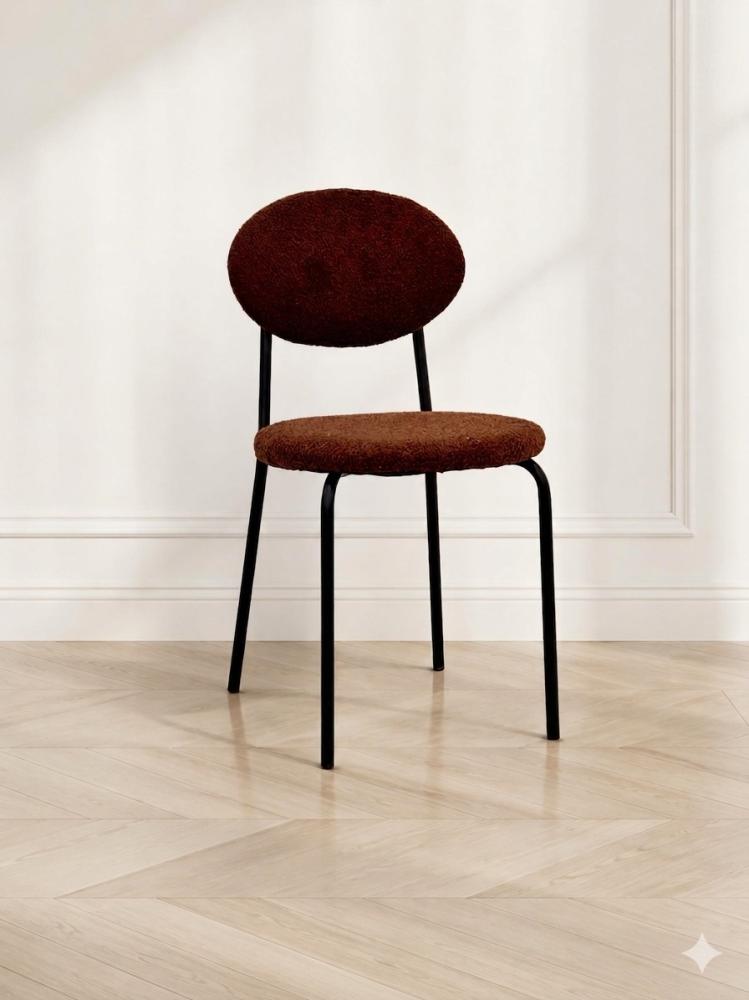 Single chair with pouf, modern, reception chair with contemporary comfortable design