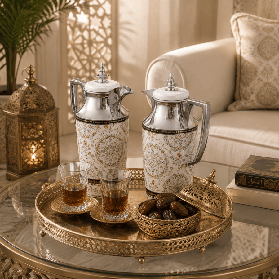 Traditional hospitality samovar set