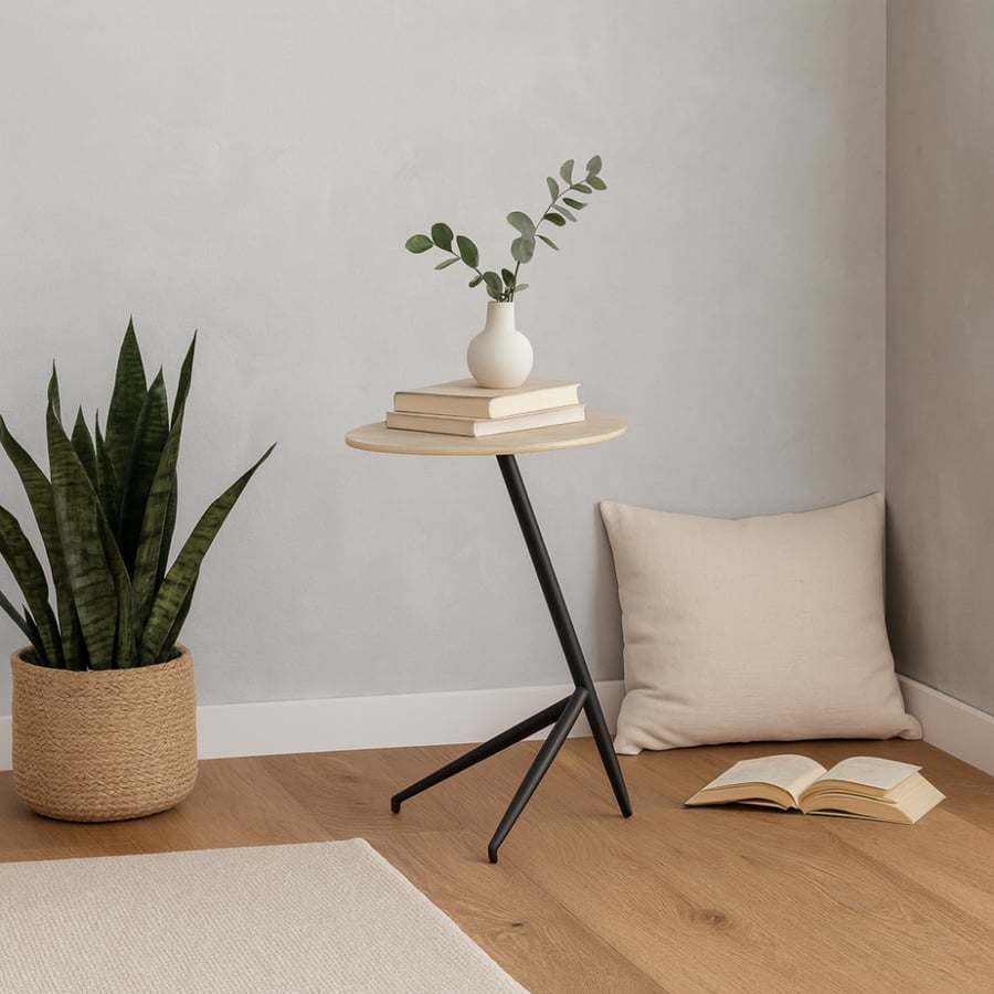 Side table with modern design – size 50×39×65 cm