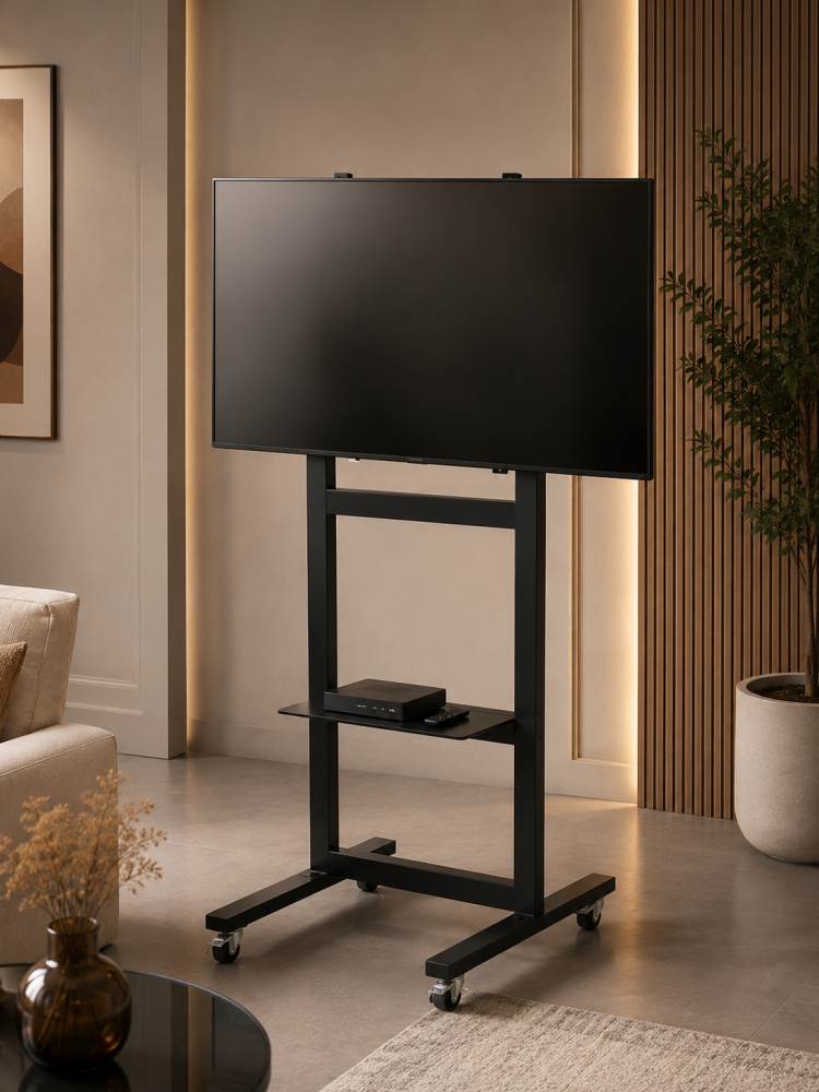 Modern plasma stand with an elegant and contemporary design