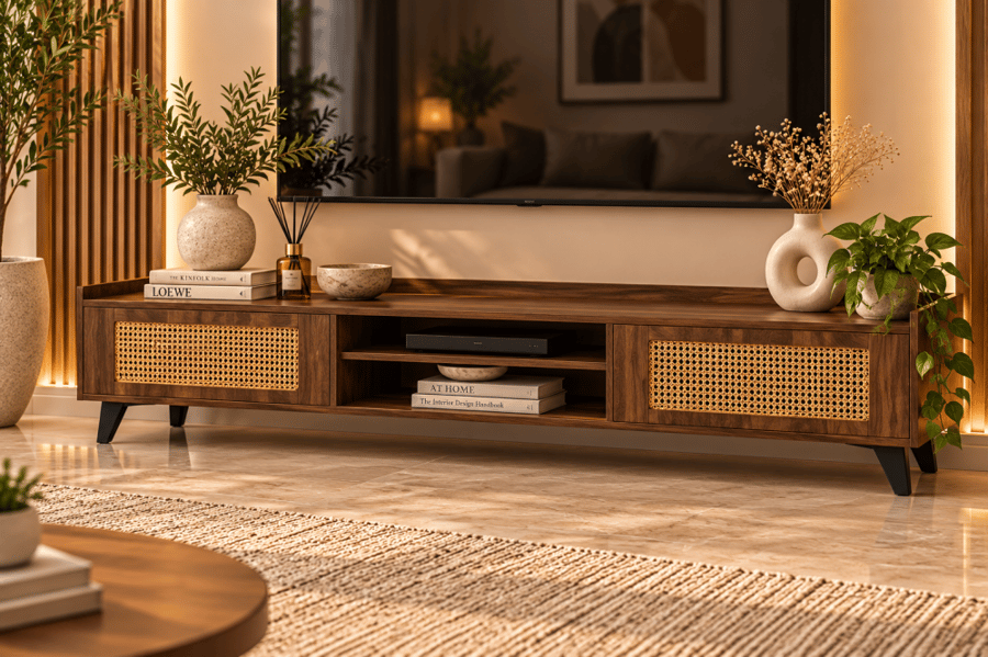 طاولة بلازما بني 180×40×45 سم