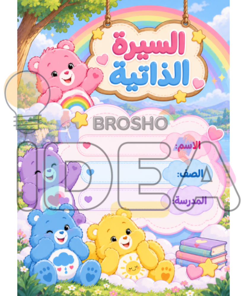 ملف إنجاز ثيم الدببة الطيبون
