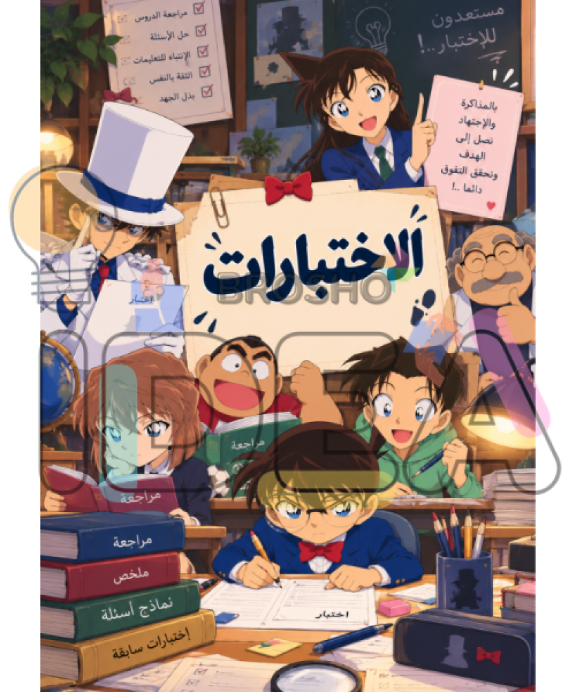 ملف إنجاز ثيم المحقق كونان