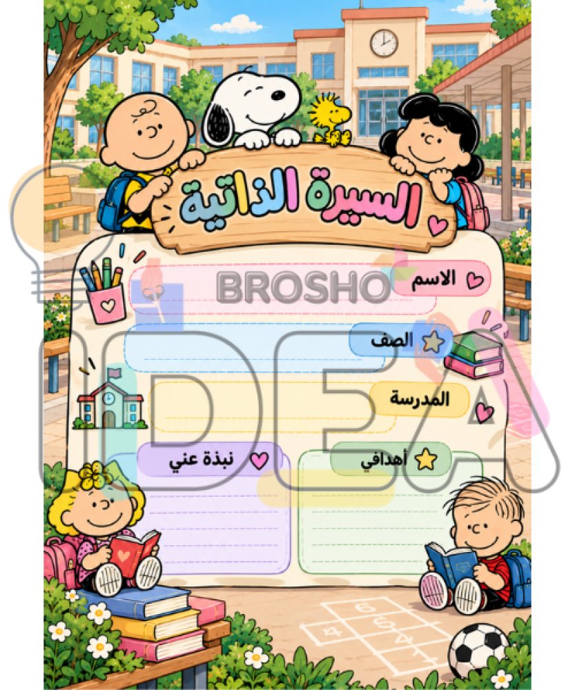 ملف إنجاز ثيم سنوبي