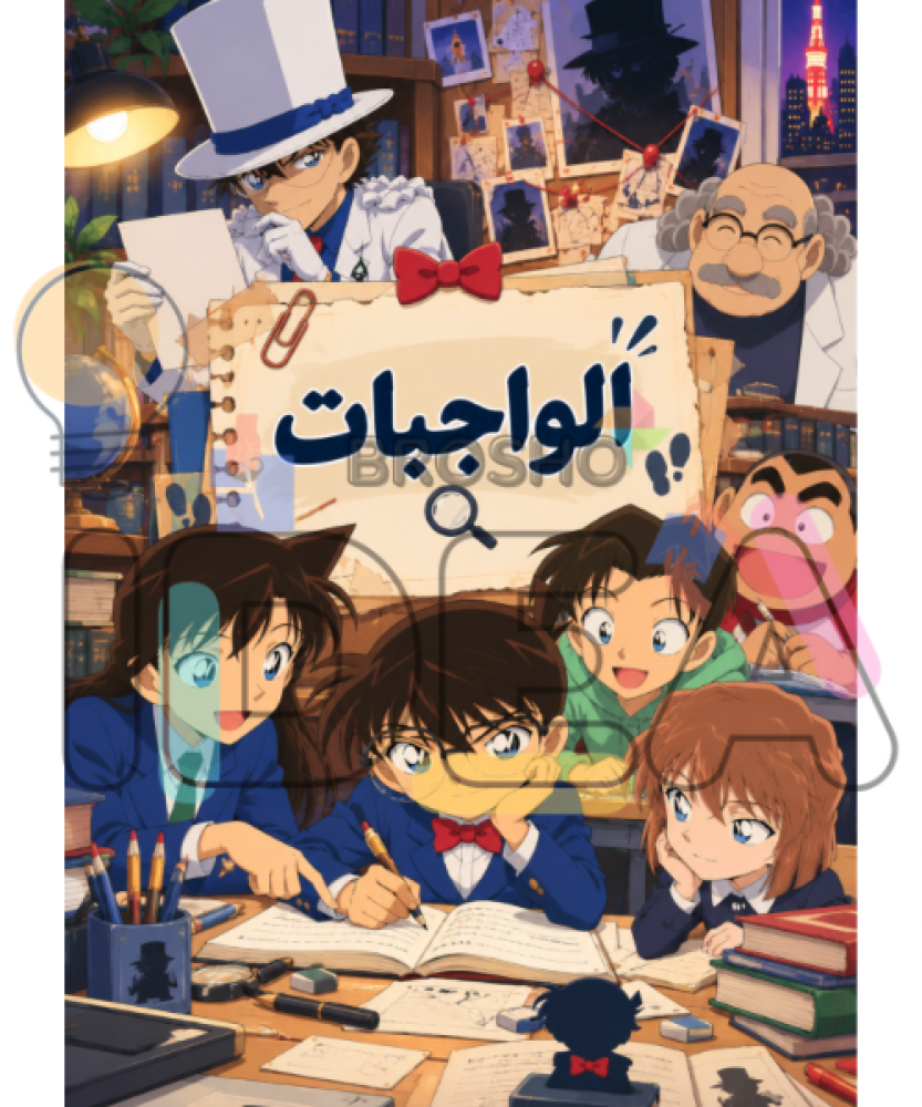ملف إنجاز ثيم المحقق كونان