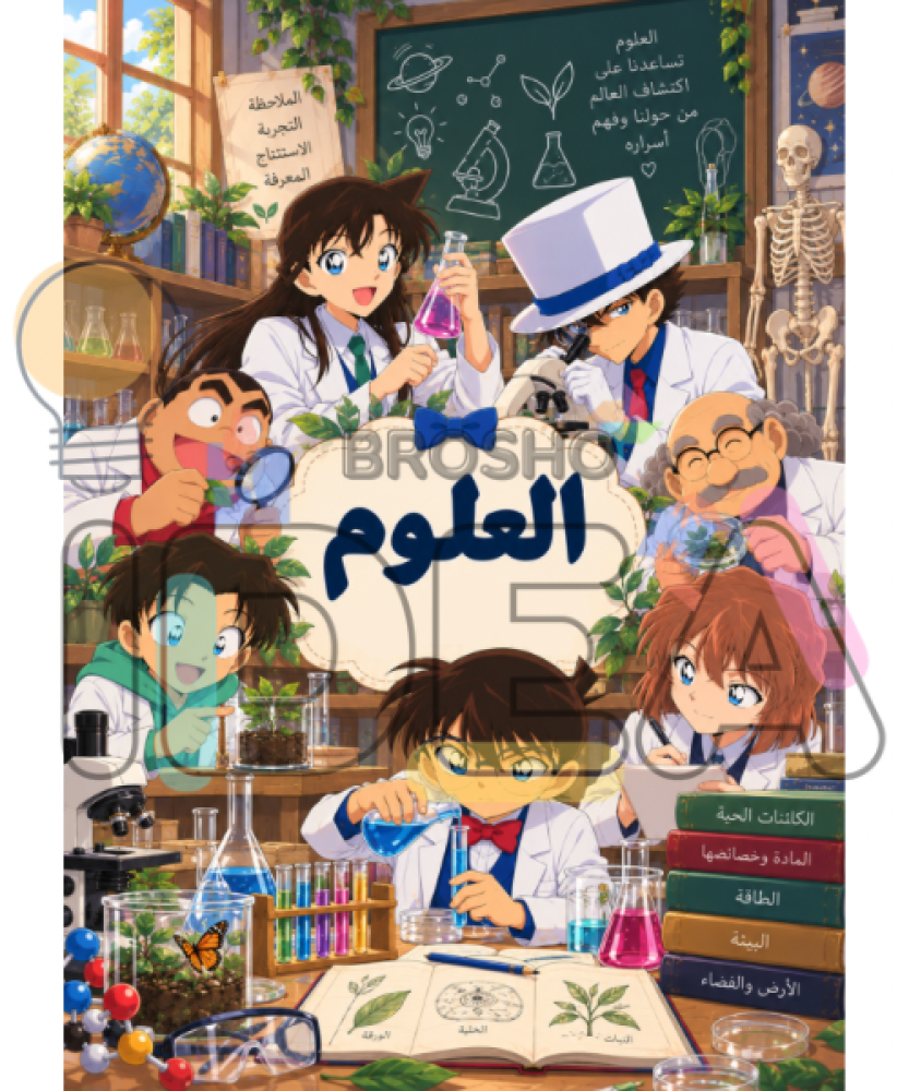 ملف إنجاز ثيم المحقق كونان