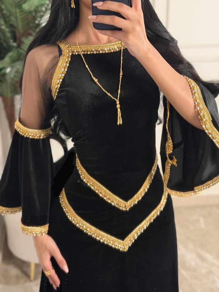 جلابية أصايل التراث لونين