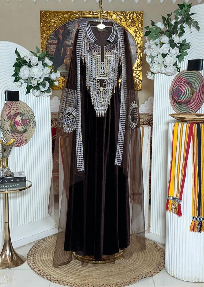 Dark blue Agsari robe for Founding Day