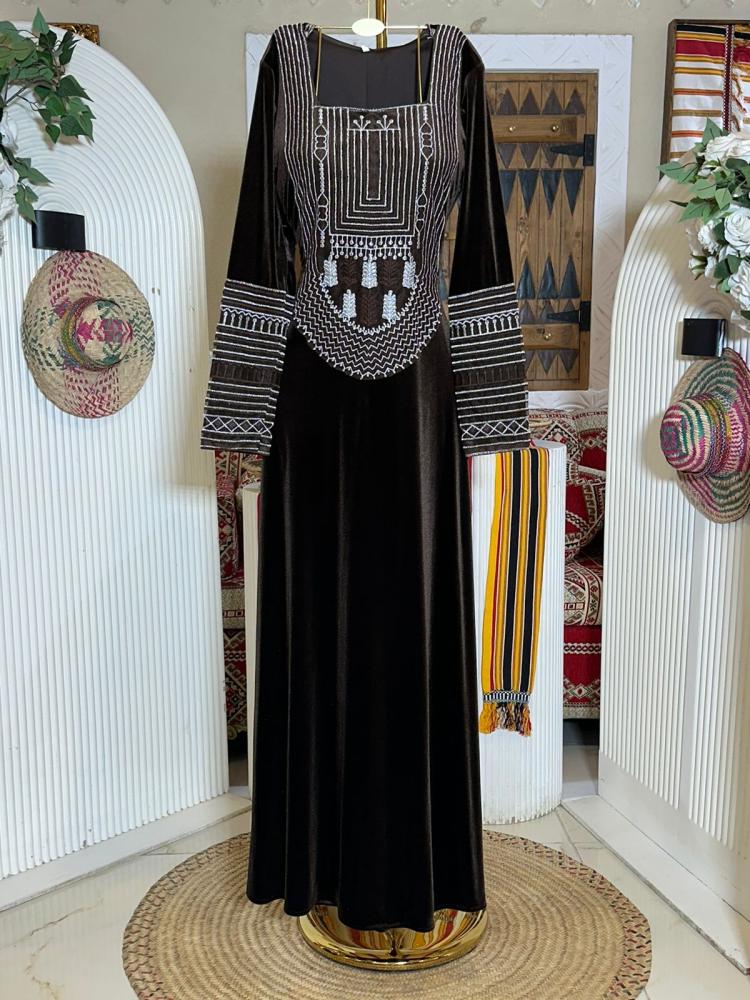 جلابية تراثية مع كاب فخم 3 ألوان