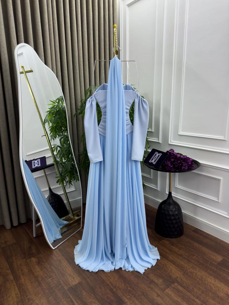 Sky blue Barbie dress