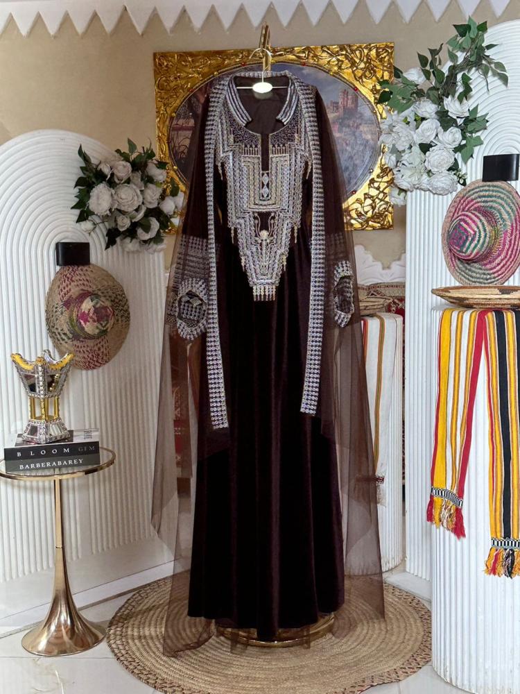 Dark blue Agsari robe for Founding Day