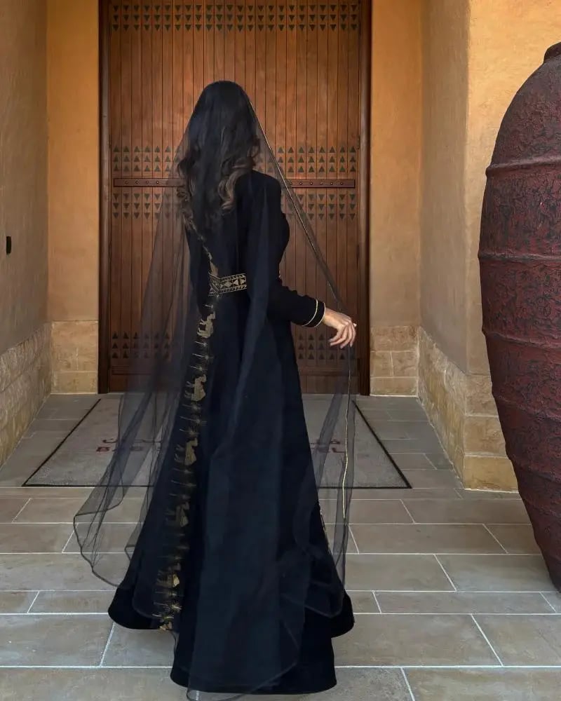 Black Shomoukh Jalabiya