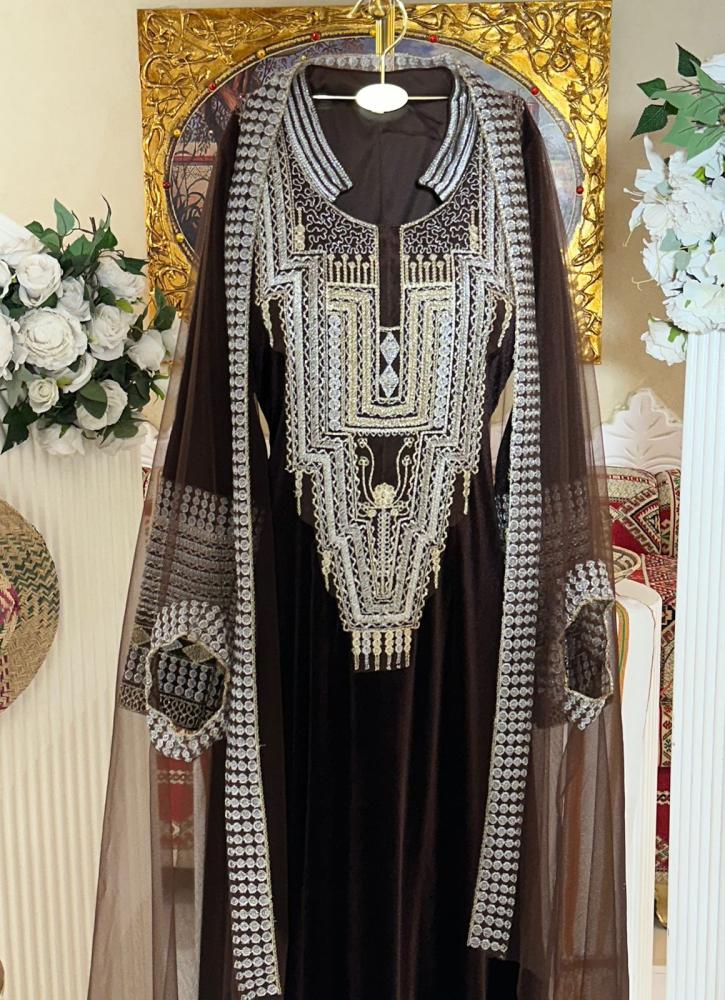 Dark blue Agsari robe for Founding Day