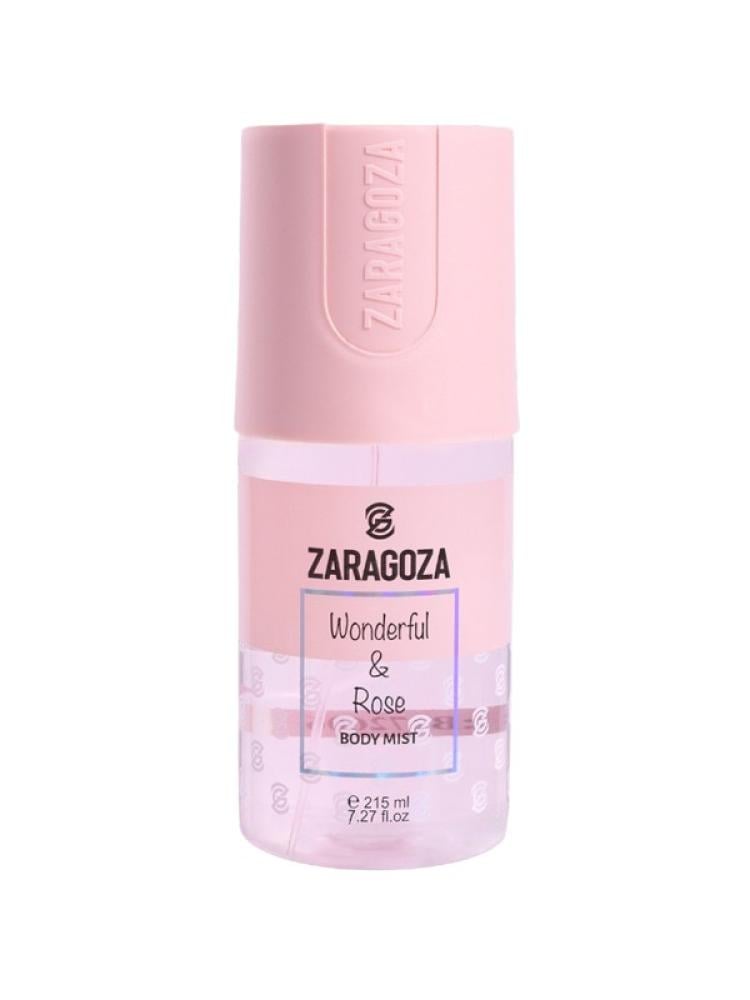 بخاخ معطر الجسم وندرفل روز للنساء من زاراقوزا - 215 مل