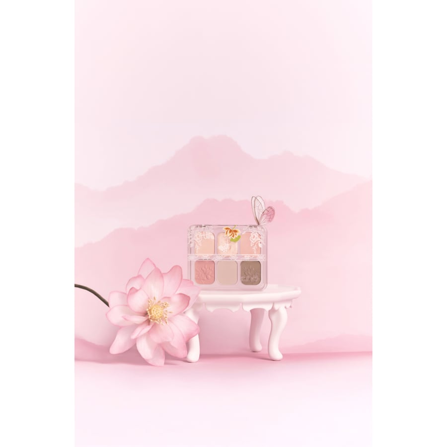 باليت ظل عيون ميوز ماستر من كليو - 7.2 جرام - 02 Flower Sedan Coral