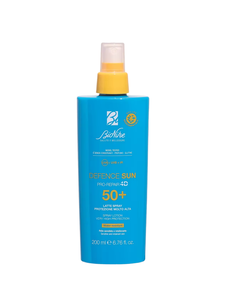 بخاخ لوشن واقي شمس ديفينس صن بحماية عالية جدًا SPF 50+ من بيونيكا - 200 مل