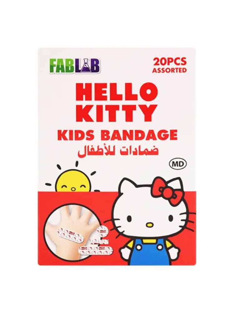 Fab Lab Hello Kitty Baby Wound Bandages - 20 pieces