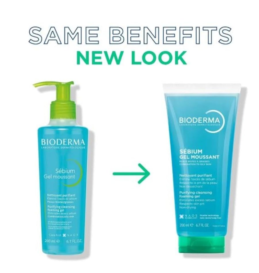 Bioderma Sébium Foaming Gel Cleanser for Oily and Combination Skin - 200 ml