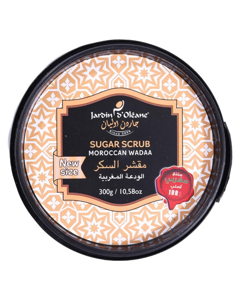 Jardin Oleane - Moroccan Sugar Scrub with Wadaa Moroccan  -300g