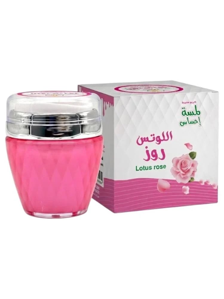 كريم مخمرية اللوتس روز للشعر والجسم واليدين من احساس الرائد - 25 جرام