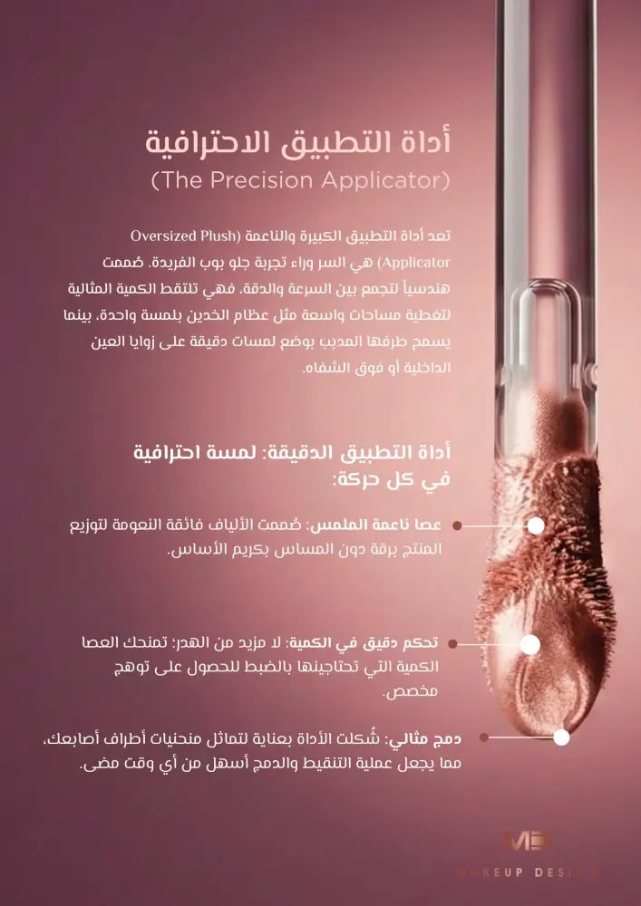 هايلايتر سائل جلو بوب من ام دي - 15مل